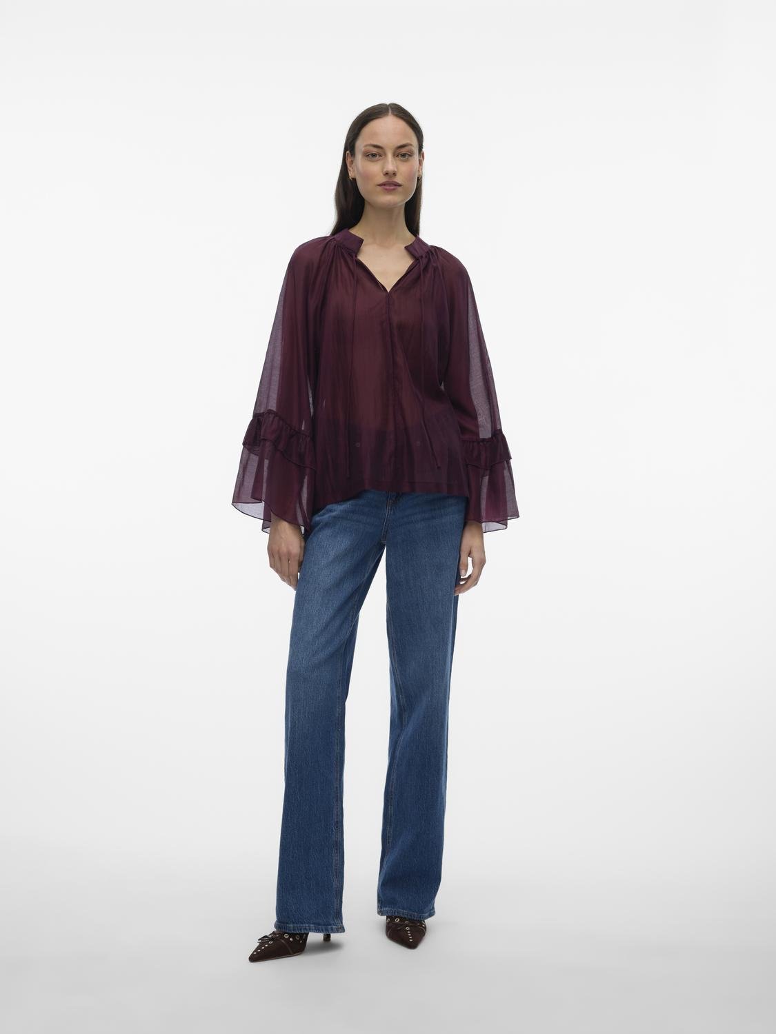 VMJENNA Top - Winetasting - VERO MODA & VILA Bergvik